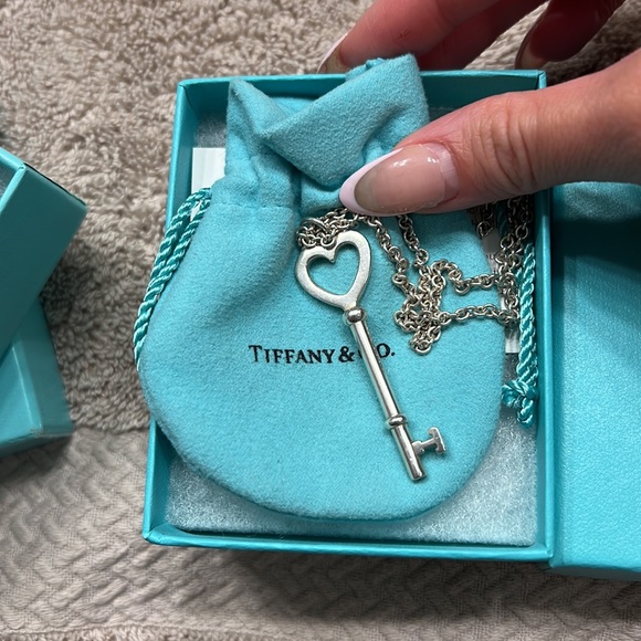Tiffany & Co Heart Key Necklace - Picture 5 of 5